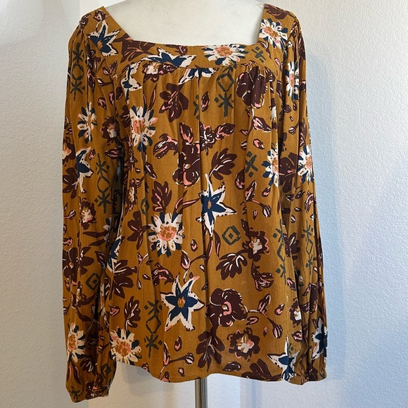 Sonoma Goods For Life® Square Neck Puff Sleeve Top Size X-Large NWOT - Picture 5 of 11